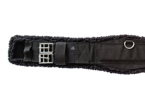 Flex Rider® Nonslip Neoprene Dressage Girth with Black Fleece Edge