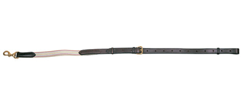 Tory Leather Company DS Premium Leather Side Reins with Elastic