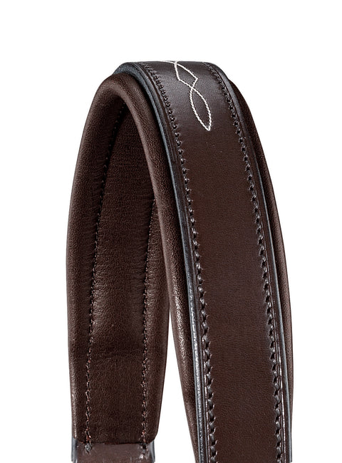 DS Classic Fancy-Stitched Leather Halter