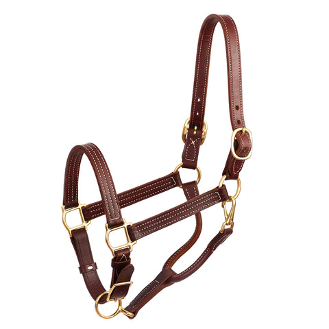 Perri’s® Premium Leather Show Halter