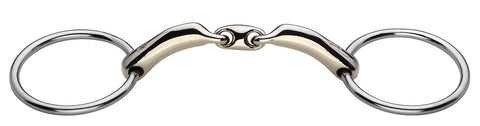 Herm Sprenger® NovoContact Double-Jointed Loose Ring Bit