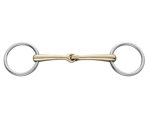 Herm Sprenger® Sensogan® Bradoon - 12mm mouth; 55mm rings