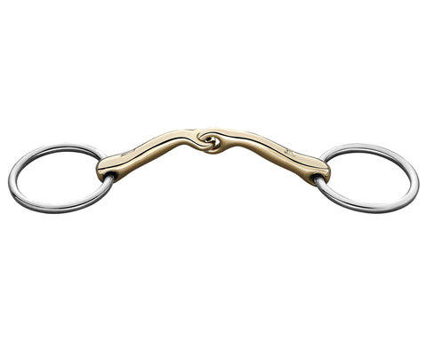 Herm Sprenger® Sensogan® KK Bradoon -14mm mouth; 55mm rings