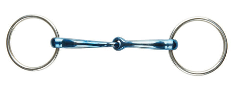 JP by Korsteel® Blue Steel Single-Jointed Loose Ring Bit
