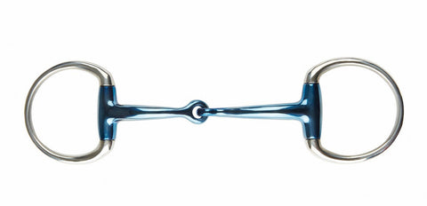 JP by Korsteel® Blue Steel Single-Jointed Eggbutt Bit