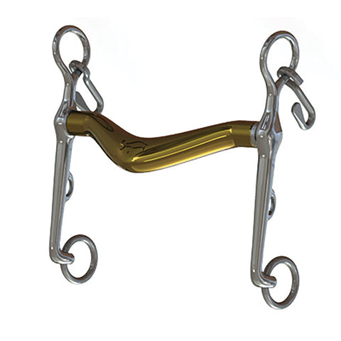 Neue Schule Turtle Tilt™ Weymouth Bit - 14 mm mouth; 7 cm shanks
