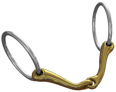 Neue Schule Demi Anky Loose Ring Bit - 18 mm mouth; 70 mm rings