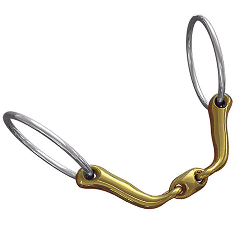 Neue Schule Verbindend Loose Ring Bit - 12 mm mouth; 65 mm rings