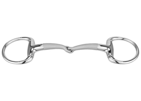 Herm Sprenger® Satinox Single-Jointed Eggbutt Bradoon with 14mm Mouth