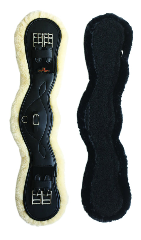 Kentucky Horsewear Vegan Anatomic Sheepskin Short Girth