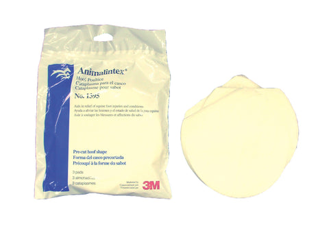 3M® Animalintex® Hoof-Cut Poultice - 3 Pack