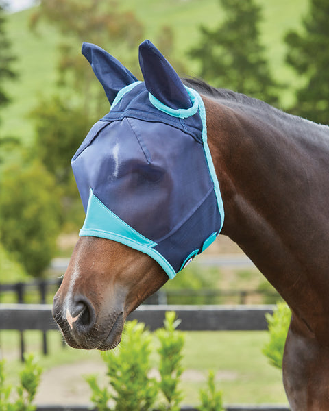 WeatherBeeta® ComFiTec™ Deluxe Fine Mesh Fly Mask with Ears