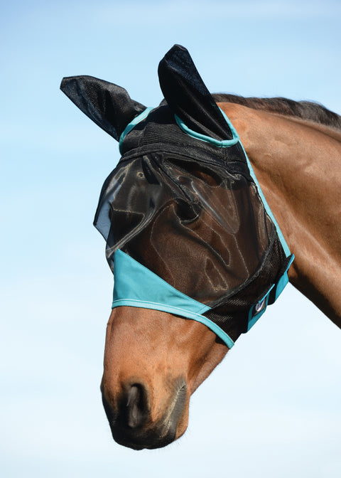 WeatherBeeta® ComFiTec™ Deluxe Fine Mesh Fly Mask with Ears