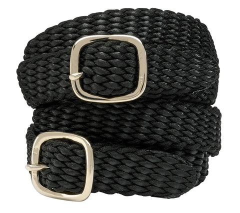 Herm Sprenger® Braided Nylon Spur Strap with Silver Buckle