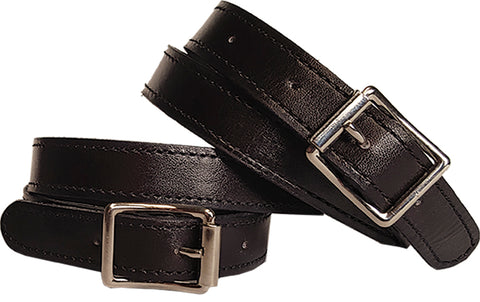 Petrie Brown Leather Spur Straps