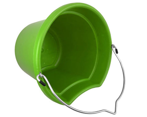 20-Quart Flatback Bucket 11" Tall