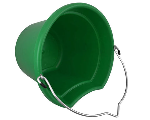 8-Quart Flatback Bucket 8.5" Tall