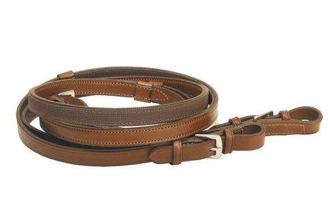 Tory Leather Company Rubber-Lined Leather Reins