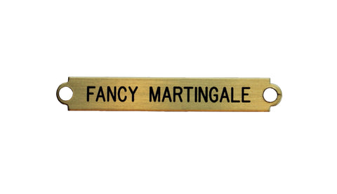 Fancy Martingale Nameplate