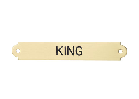 Fancy Halter Nameplate - 3 lines