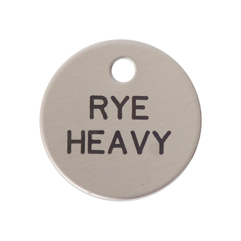 1'' Round Halter Tag