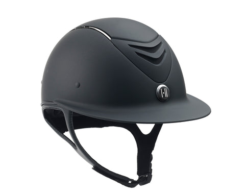 One K™ Defender Avance Wide Brim Chrome Stripe Riding Helmet**