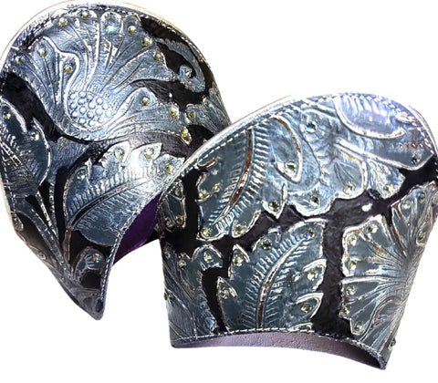 Boot Crowns® Florentine Floral-Embossed Boot Toppers