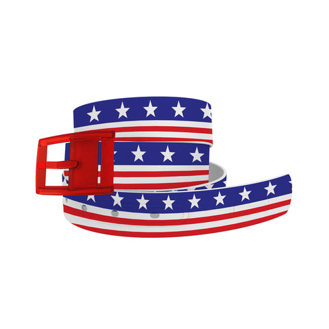 C4 Novelty Print Belt with Buckle