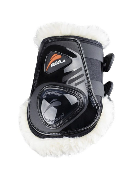 eQuick eShock Legend Rear Hook-and-Loop Fluffy Boots