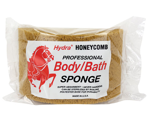 Hydra® Honeycomb Half Moon Body Sponge