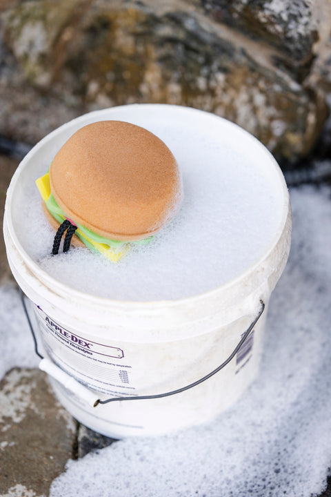 The Tack Hack Burger Body Sponge