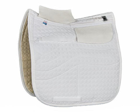 Mattes Dressage Square Quilt Only Correction Pad with Pockets for Shims