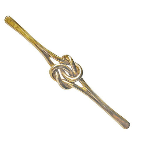 Equetech Silver Knot Stock Pin