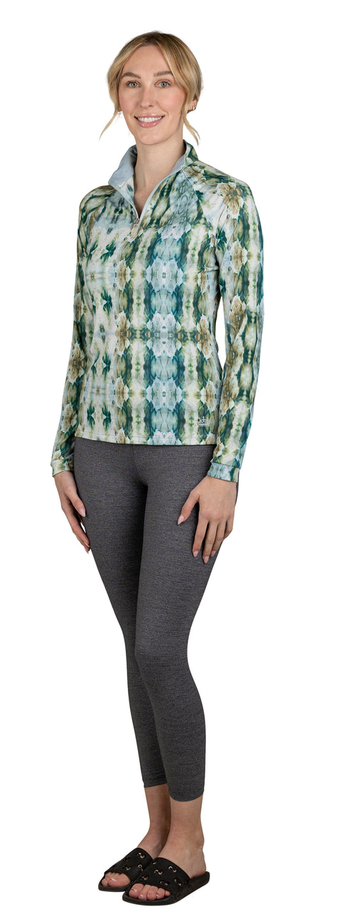 Kastel Denmark Ladies’ Rayna Emerald Tie-Dye Shirt