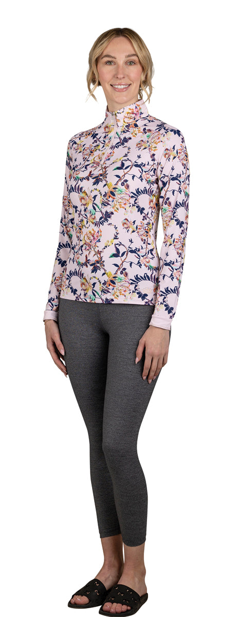 Kastel Denmark Ladies’ Gene Paintbrush Floral Long Sleeve Shirt