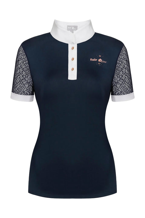 Fair Play® Ladies’ Cecile RoseGold Short Sleeve Show Shirt