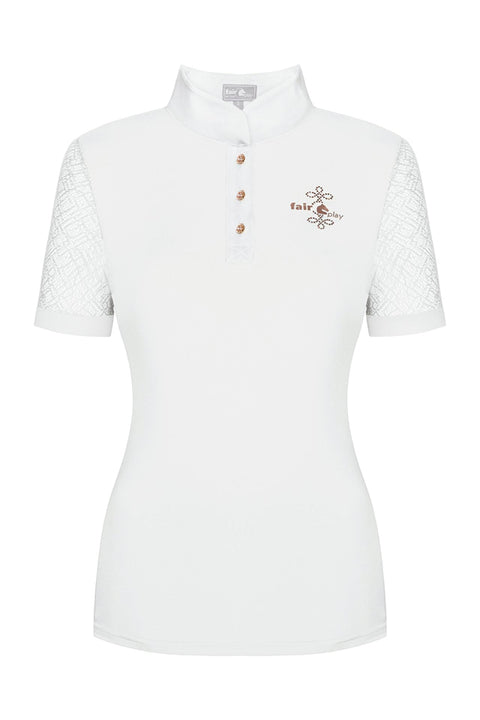 Fair Play® Ladies’ Cecile RoseGold Short Sleeve Show Shirt