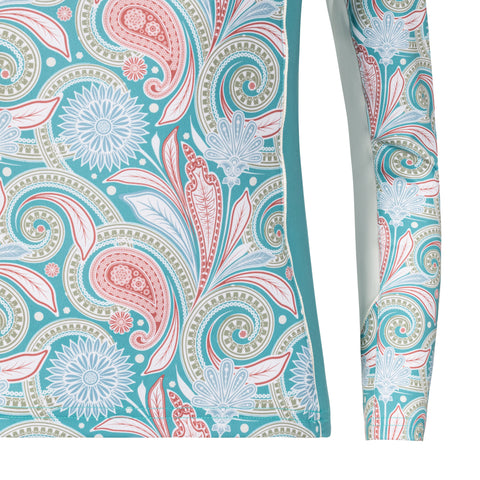 Arista® Ladies’ Viva Quarter-Zip Long Sleeve Shirt