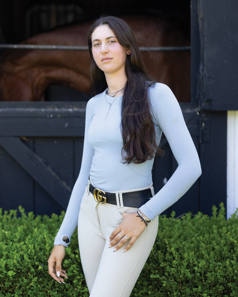 TKEQ Ladies’ Kennedy Seamless Long Sleeve Top