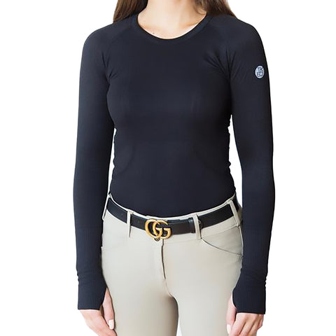 TKEQ Ladies’ Kennedy Seamless Long Sleeve Top