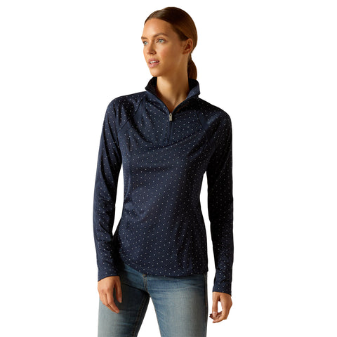 Ariat® Ladies’ Sunstopper Quarter-Zip Base Layer 3.0