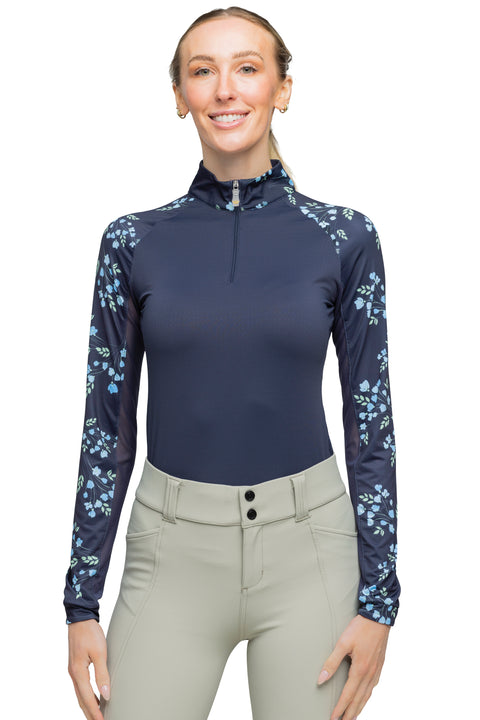 Kastel Denmark Ladies’ Emersyn Raglan Long Sleeve Shirt