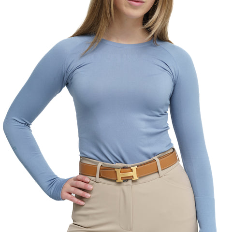 TKEQ Ladies’ Kennedy Seamless Long Sleeve Shirt 2.0