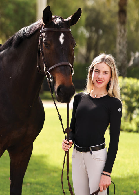 TKEQ Kassidy Seamless Long-Sleeve Shirt