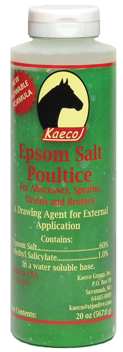 Epsom Salt Poultice squeeze bottle