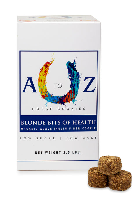 A to Z Horse Cookies Blonde Bits of Health - 2.5 lb