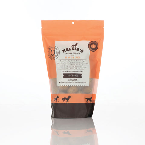 Kelcie’s Pumpkin Spice Horse Treats - 1 lb.