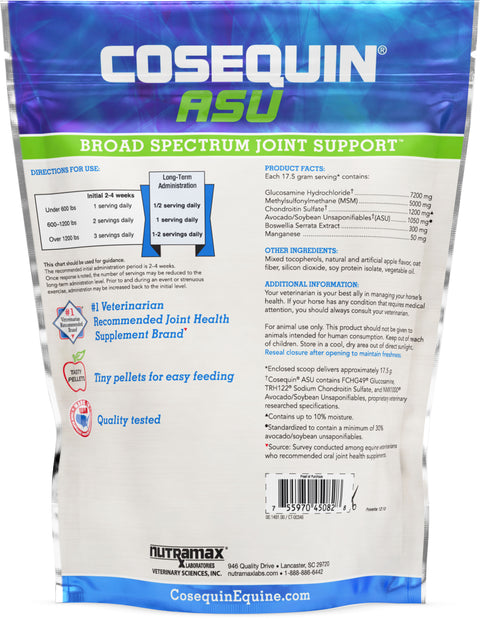 Cosequin® ASU Broad Spectrum Joint Health Supplement, Pellet Form