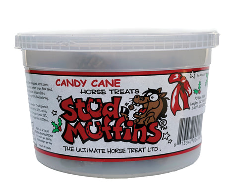 Stud Muffins® Candy Cane Flavored Horse Treats - 20 oz