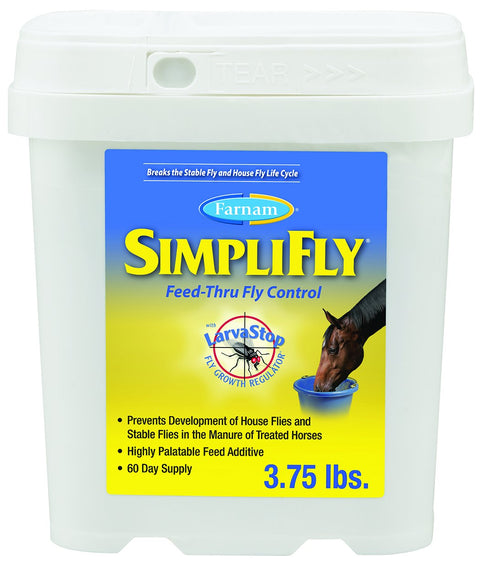 Farnam® SimplyFly® Feed-Thru Fly Control with LarvaStop